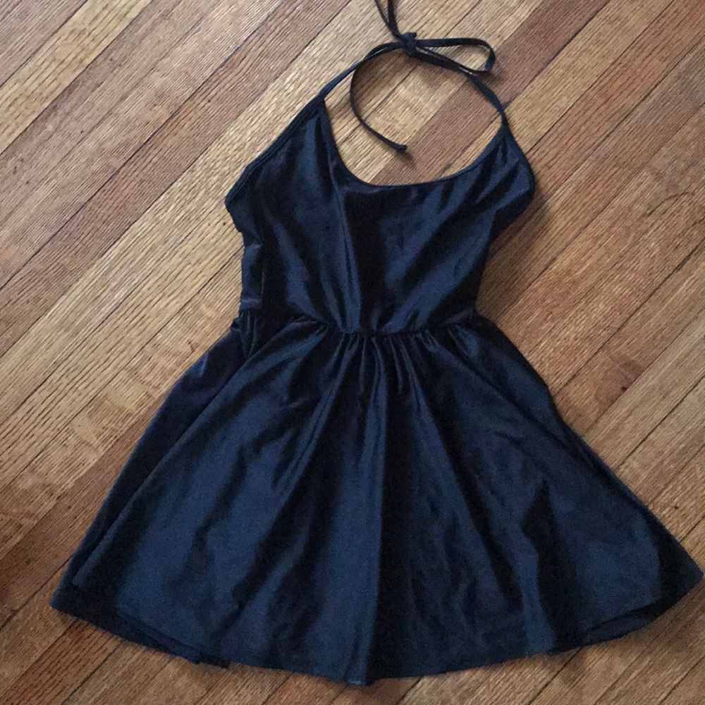 American Apparel figure skater dress w/halter neck
